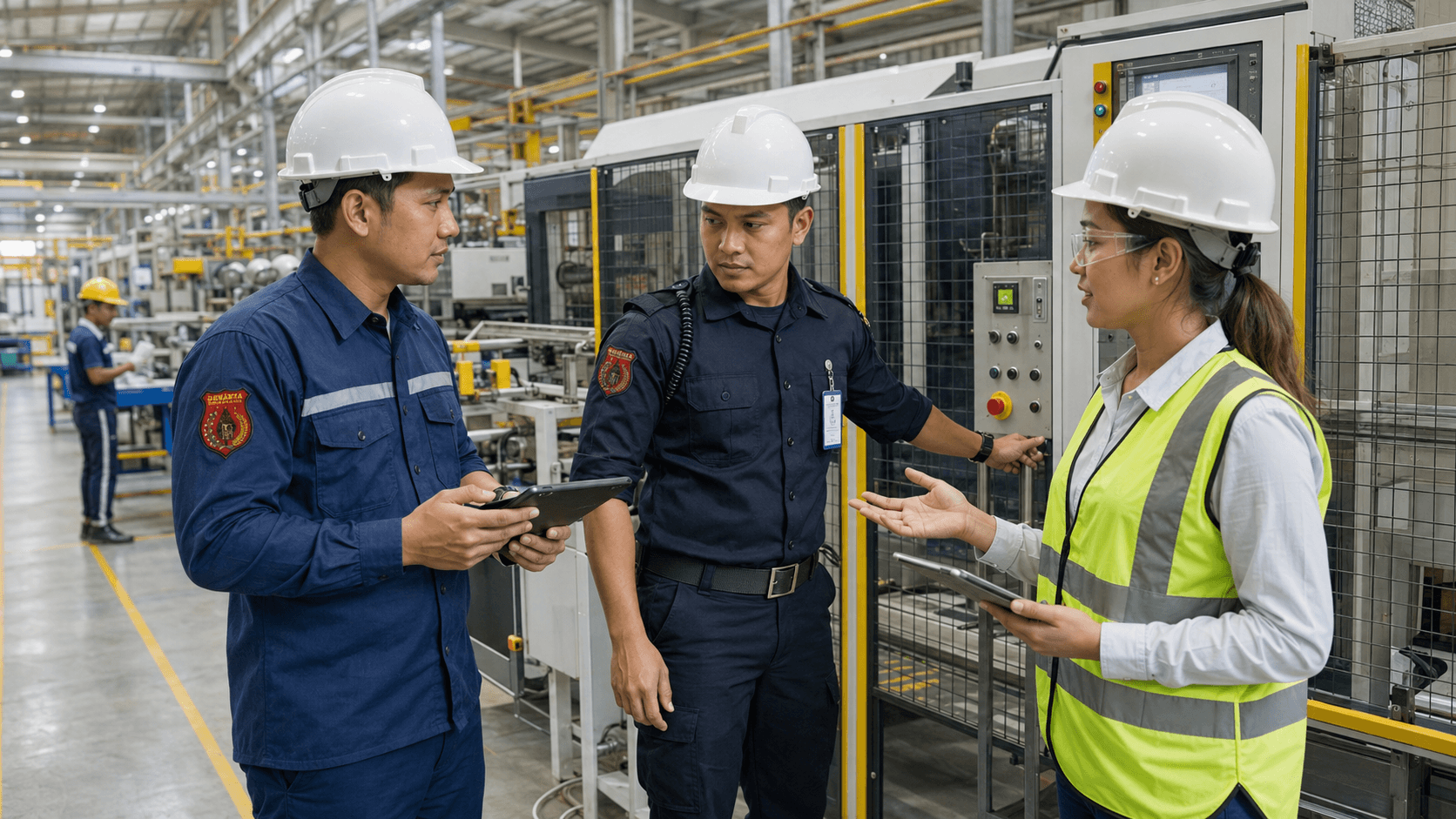Pengamanan Pos Gerbang Kawasan Industri